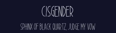 Cisgender by Chequered Ink — Script Handwritten Font — thumbnail 2