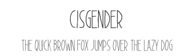 Cisgender by Chequered Ink — Script Handwritten Font — thumbnail 1