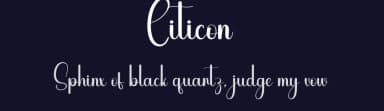 Citicon by Andi Moz — Script Handwritten Font — thumbnail 2