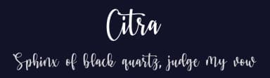 Citra by Fiqiart — Script Handwritten Font — thumbnail 2