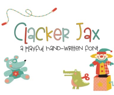 Clacker Jax Font by Illustration Ink — Script Handwritten Font — thumbnail 1