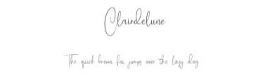Clairdelune by Maulana Creative — Script Handwritten Font — thumbnail 1