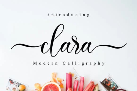 Clara Font by NissaStudio — Script Handwritten Font