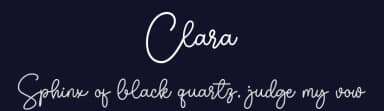 Clara by Moove Studio — Script Handwritten Font — thumbnail 2