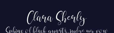 Clara Sherly by Perspectype Studio - Letterena.com — Script Handwritten Font — thumbnail 2