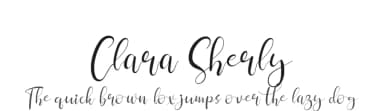 Clara Sherly by Perspectype Studio - Letterena.com — Script Handwritten Font — thumbnail 1