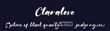 Claralove by Kong Font — Script Handwritten Font — thumbnail 2