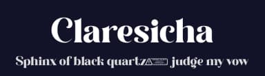 Claresicha by Kong Font — Serif Font — thumbnail 2