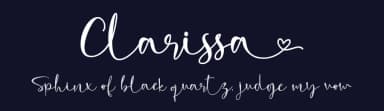 Clarissa by Letterara — Script Handwritten Font — thumbnail 2