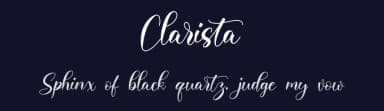 Clarista by NanaNissa — Script Handwritten Font — thumbnail 2