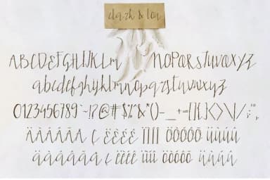 Clark & Lou Font by Blue Robin Design Shop — Script Handwritten Font — thumbnail 2