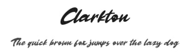 Clarkton by Weape Studio — Script Handwritten Font — thumbnail 1