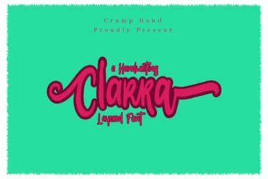 Clarra Font by Eifets — Script Handwritten Font — thumbnail 1