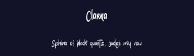Clarra by Eifetstype — Script Handwritten Font — thumbnail 2
