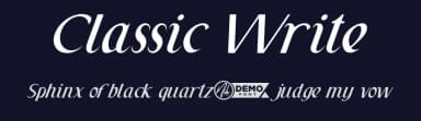 Classic Write by NihStudio — Sans Serif Font — thumbnail 2