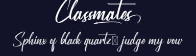 Classmates by NihStudio — Script Handwritten Font — thumbnail 2