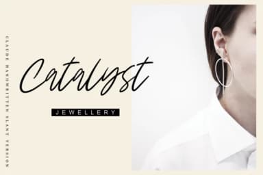 Claude Family Font by Geranium.co — Script Handwritten Font — thumbnail 3