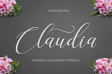 Claudia Font by Mrletters — Script Handwritten Font — thumbnail 1