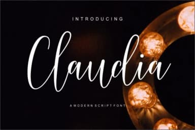 Claudia Font by nowlystudios by nowlystudios — Script Handwritten Font — thumbnail 1
