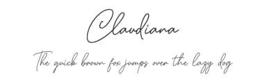 Claudiana by Bluestype Studio — Script Handwritten Font — thumbnail 1