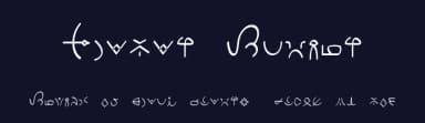 Clavat Script by hechicero — Dingbats Font — thumbnail 2