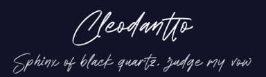 Cleodantto by Letterena Studios — Script Handwritten Font — thumbnail 2
