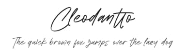 Cleodantto by Letterena Studios — Script Handwritten Font — thumbnail 1