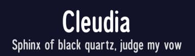 Cleudia by Storytype Studio — Sans Serif Font — thumbnail 2