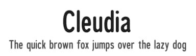 Cleudia by Storytype Studio — Sans Serif Font — thumbnail 1