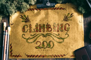 Climbing Font by SmartDesigns — Script Handwritten Font — thumbnail 3