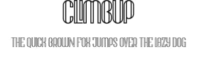 Climbup by NihStudio — Sans Serif Font — thumbnail 1