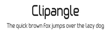 Clipangle by Yves Michel — Sans Serif Font — thumbnail 1