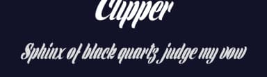 Clipper by Billy Argel Fonts ® — Script Handwritten Font — thumbnail 2