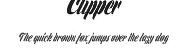 Clipper by Billy Argel Fonts ® — Script Handwritten Font — thumbnail 1