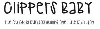 Clippers Baby by Des Gomez — Script Handwritten Font — thumbnail 1