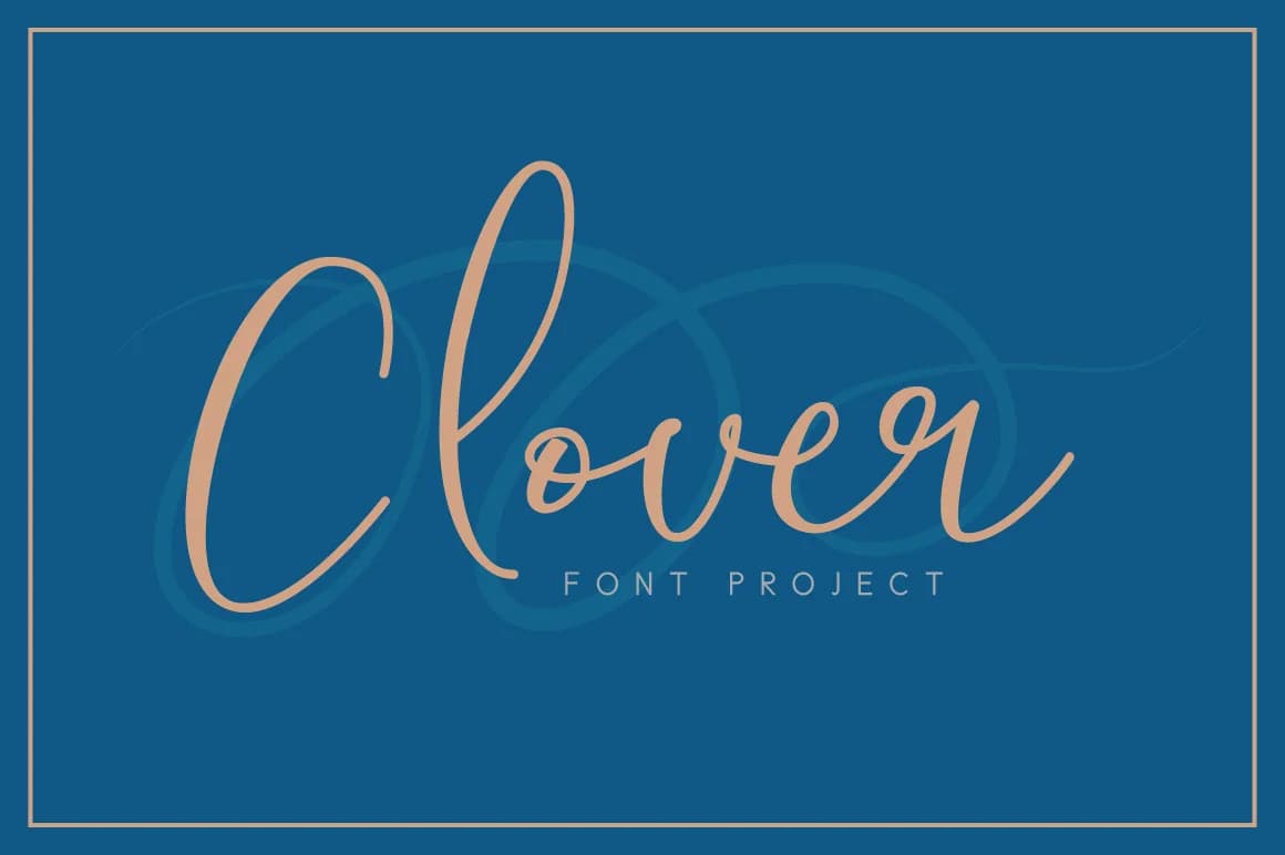 Clover Font by designtreasuree — Script Handwritten Font
