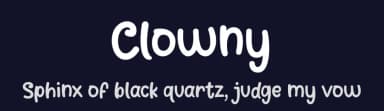 Clowny by 7NTypes — Script Handwritten Font — thumbnail 2