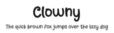 Clowny by 7NTypes — Script Handwritten Font — thumbnail 1