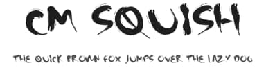 CM Squish by Charly Masci — Script Handwritten Font — thumbnail 1