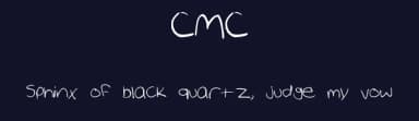 CMC by Carley — Script Handwritten Font — thumbnail 2