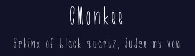 CMonkee by Samm — Script Handwritten Font — thumbnail 2
