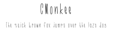 CMonkee by Samm — Script Handwritten Font — thumbnail 1