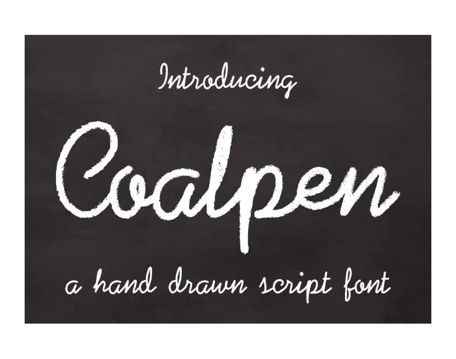 Coalpen Font by Digital Typeface Studio — Script Handwritten Font — preview 1