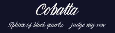 Cobalta by Maulana Creative — Script Handwritten Font — thumbnail 2