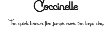 Coccinelle by Maelle.K | Thomas Boucherie — Script Handwritten Font — thumbnail 1