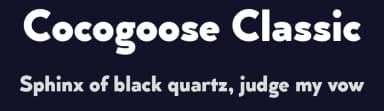 Cocogoose Classic by Zetafonts — Sans Serif Font — thumbnail 2