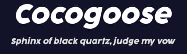 Cocogoose by Zetafonts — Sans Serif Font — thumbnail 2