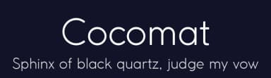 Cocomat by Zetafonts — Sans Serif Font — thumbnail 2