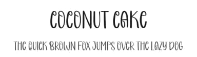 Coconut Cake by Inermedia Studio — Script Handwritten Font — thumbnail 1