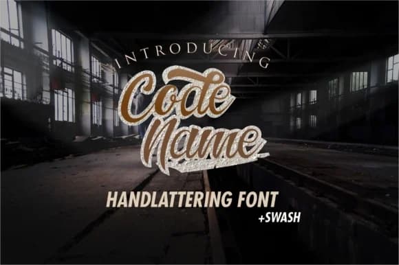 Codename Font by Lettercorner Studio — Script Handwritten Font — preview 1